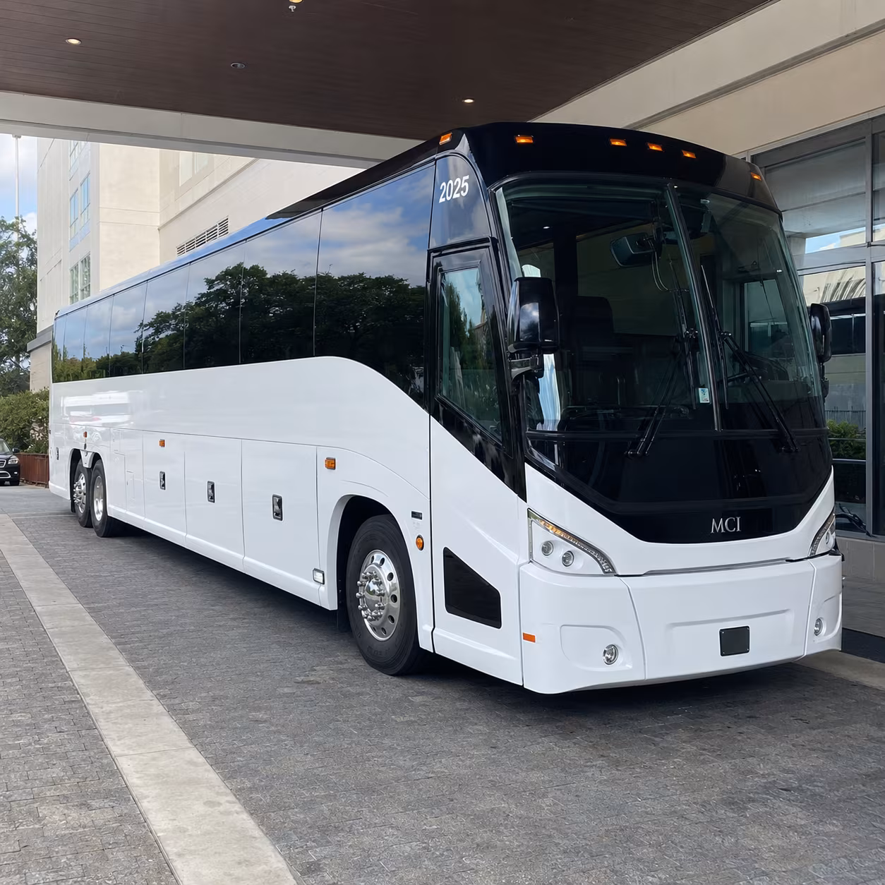 castle rock charter bus rental exterior