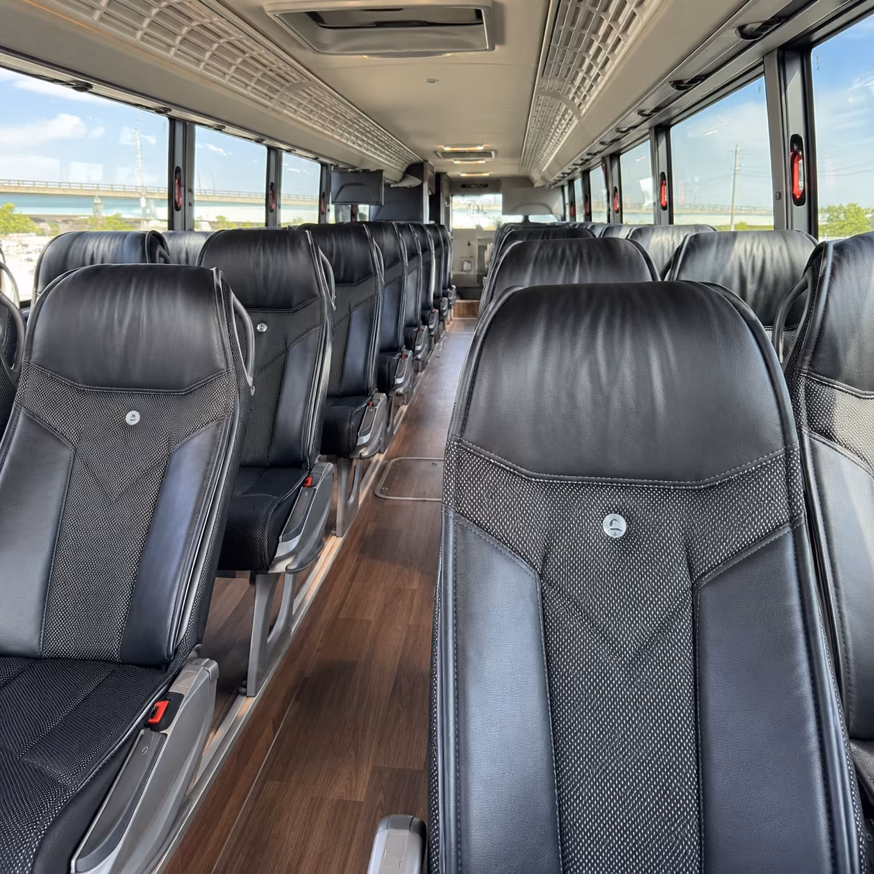 castle rock religious group transportation onboard seating