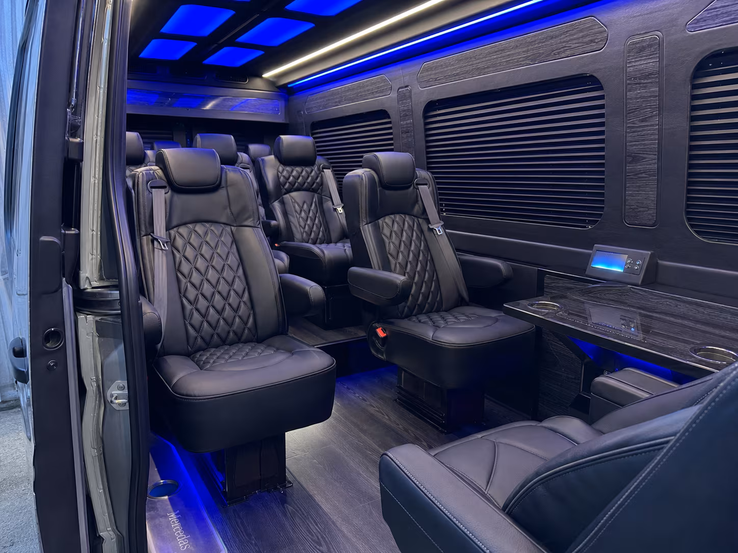 sprinter van transportation for groups and events across castle rock